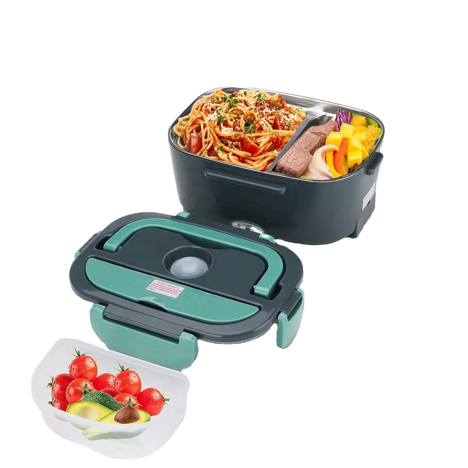 Portable Food Warmer for Car, Truck, Home and Work with 1.5L Electric Lunch Box Food Heater