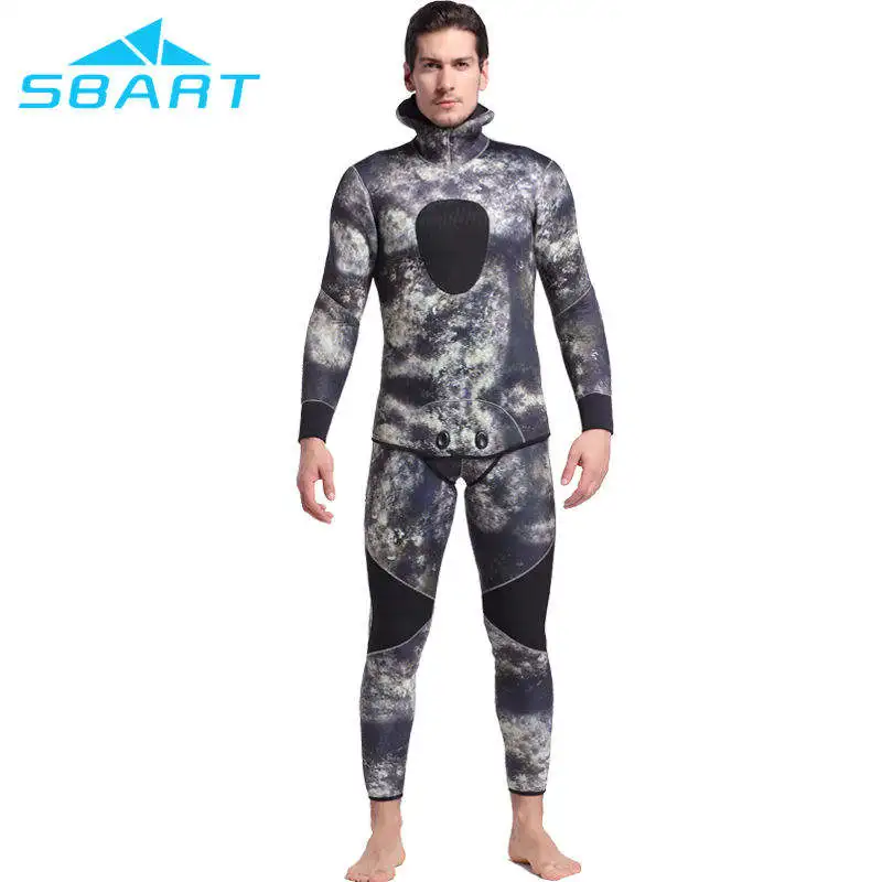 Custom High Quality logo Camp Neoprene Men and Women 2mm/3mm/5mm Camouflage Camo Spearfishing Wet Suit Diving Suit
