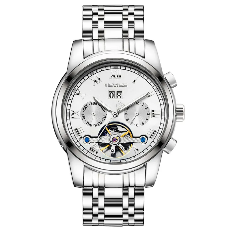 2019 Tevise 9005D  wristwatch  automatic mechanical watch tourbillon men watch