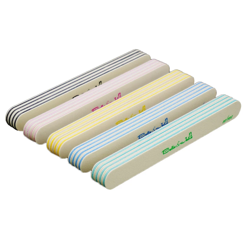 Professional Manufacturer Free Samples 80 100 180 240 Grit Custom Printed Korean Nail File