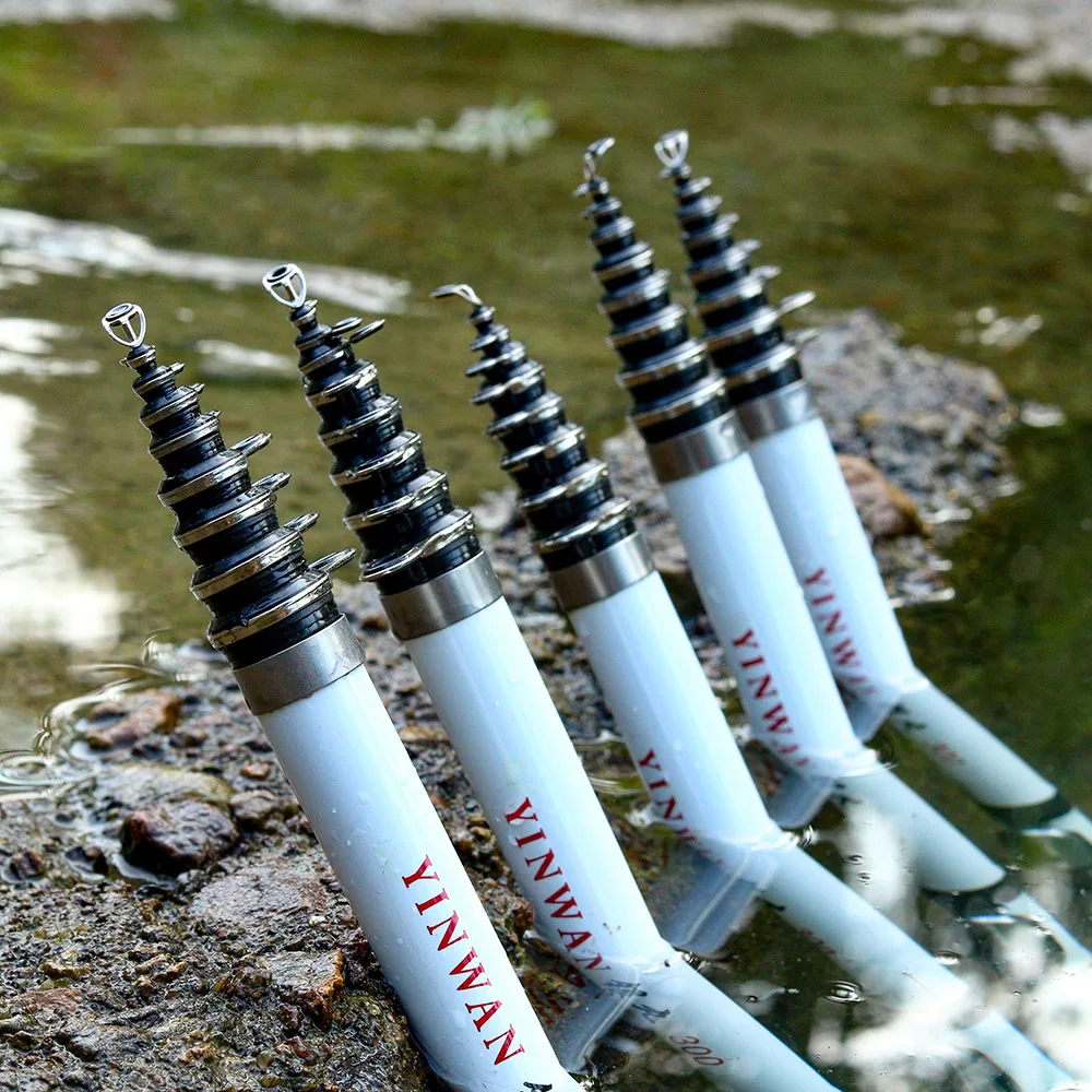 Telescopic Rock Fishing Rod Spinning fly Carp Feeder carbon fiber Pesca 3M 2.7M 2.4M 2.1M 1.8M 1.5M Mini travel Rod  Reel seat