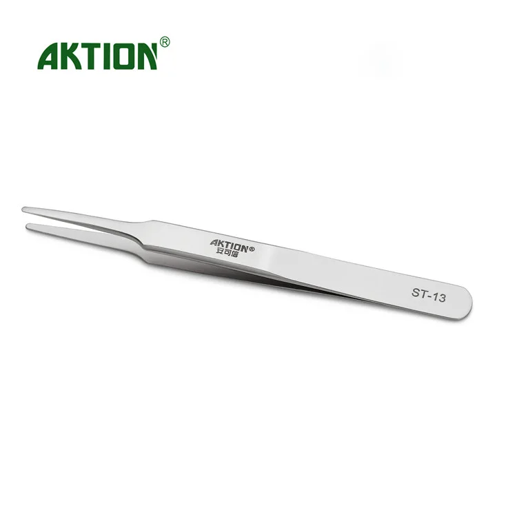 Точность профессионального часовщиков Пинцет остроконечные прямой AK-12