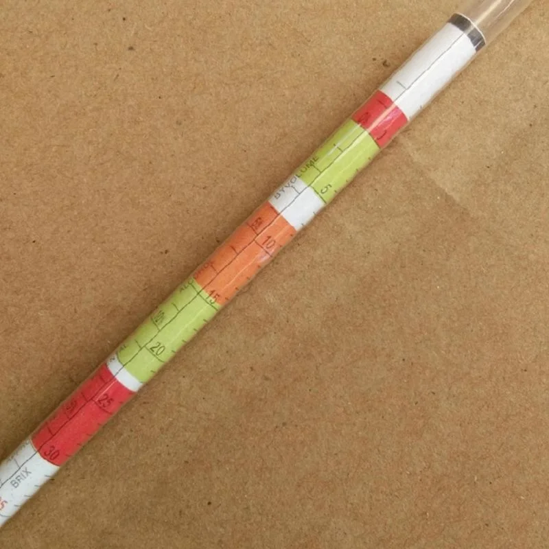Triple Scale Hydrometer For Home brew Wine Beer Cider Alcohol Testing 3 Scale