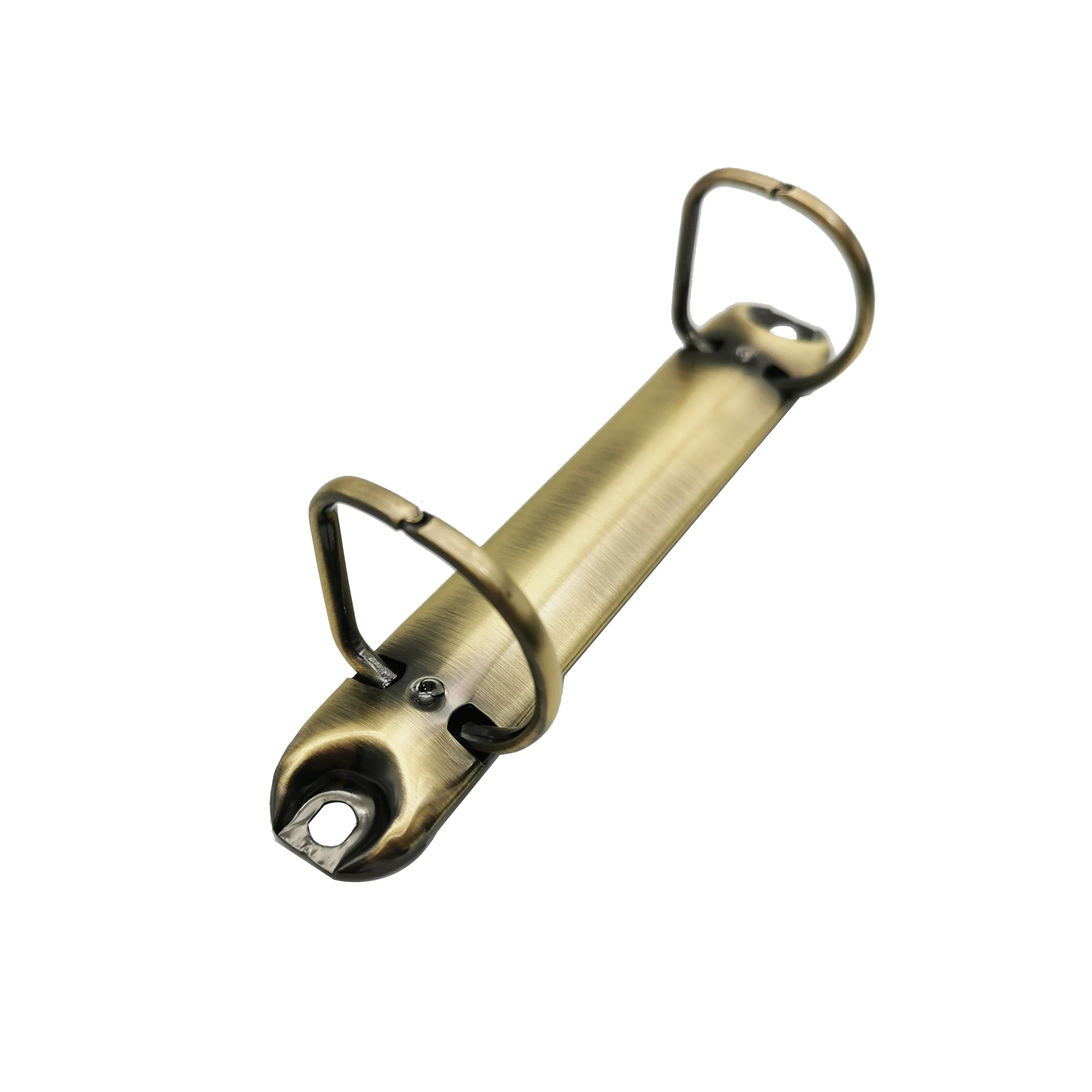 Популярный механизм для связывания 2 кольца D-образной формы, античная латунь, цвет для папки