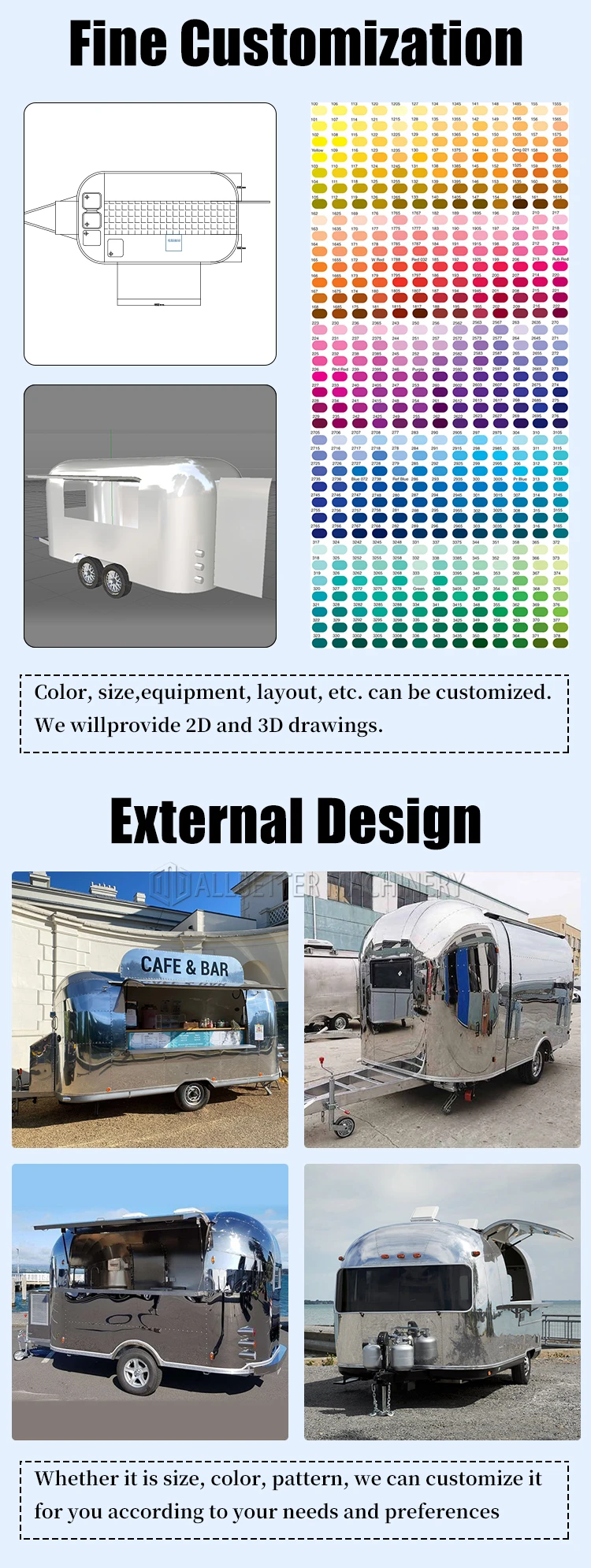airstream coffee food trailer