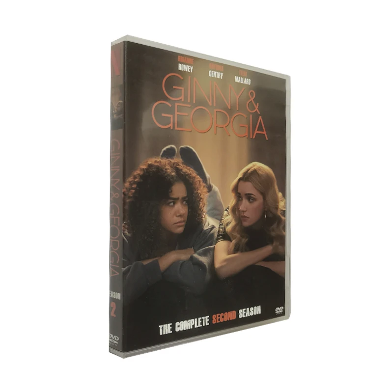Ginny & Georgia сезон 2 новейшие DVD фильмы 3 диска оптовая продажа с фабрики Сериалы мультфильмы CD Blue ray бесплатная доставка