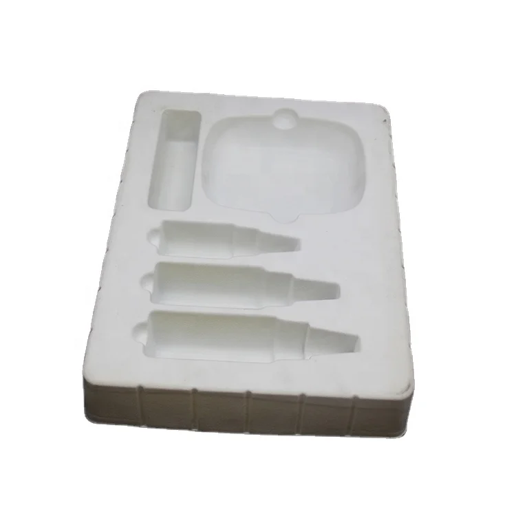OEM Design Blister Insert Tray Food Grade Thermoformed Plastic with Stamping Embossing and Varnishing for Blister Packing