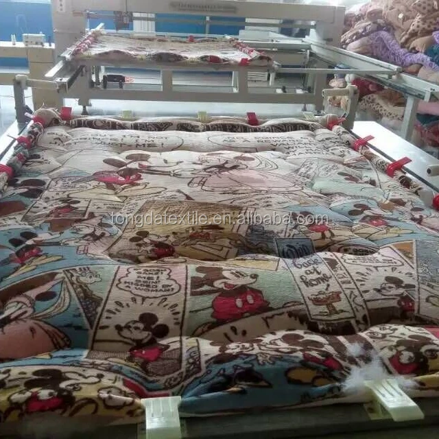 TONGDA гибкий стегальная машина для изготовления головки одеяло Автоматическая одноигольная стегальная машина