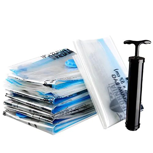 Popular in world high quality PE vacuum compressed bags for travel