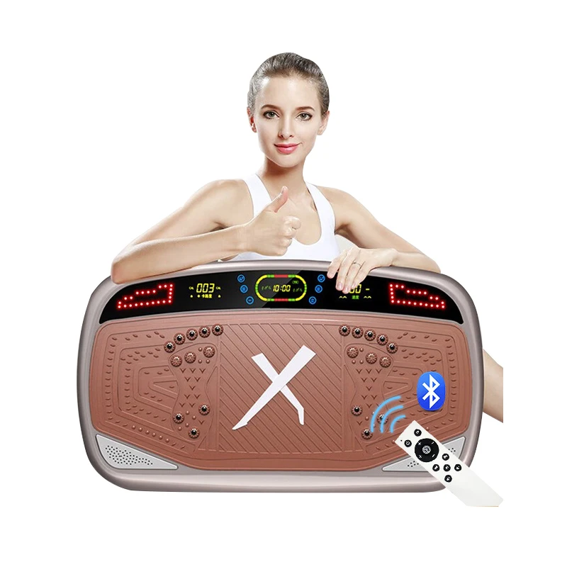 Whole Exercise Vibration Plate Fitness Machine Gym Ultra-Thin Body Slimmer Vibration Plate