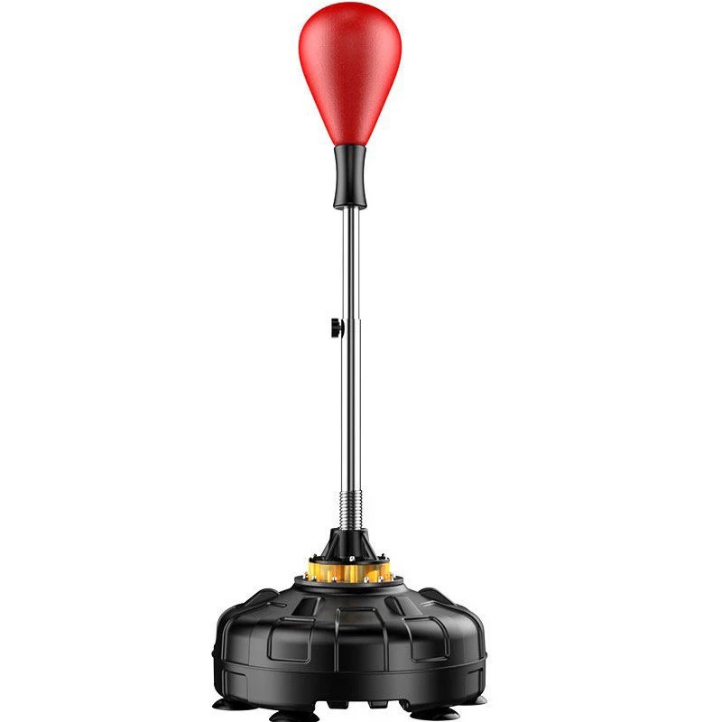 
Custom Logo Freed Standing Boxing Training Punnching Adjustable Reflex Speed Ball Stand For Children 