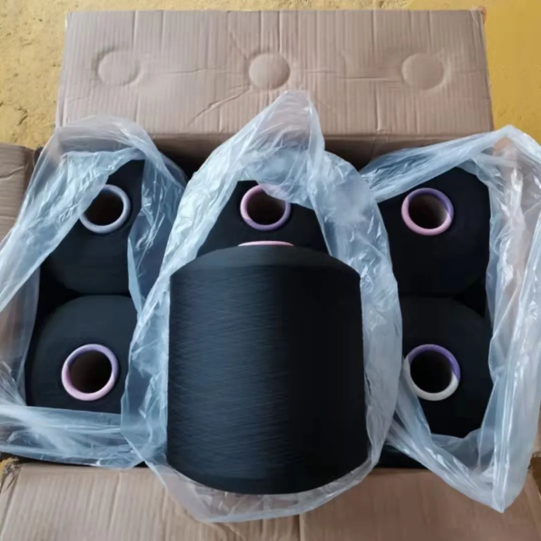 High quality 150D/48F thread lines for making sports shoe flyknit uppers jacquard