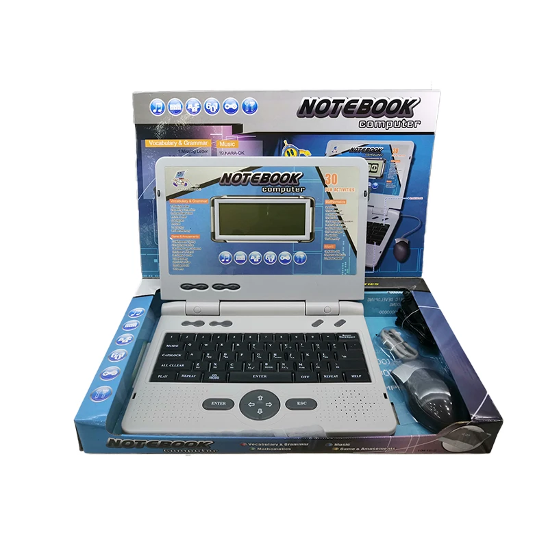 Education English Children Plastic Learning Machine Mini Computer Toy