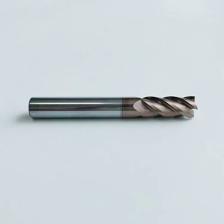 
HNT Hrc65 Square 4 flutes solid carbide end mills for steels 