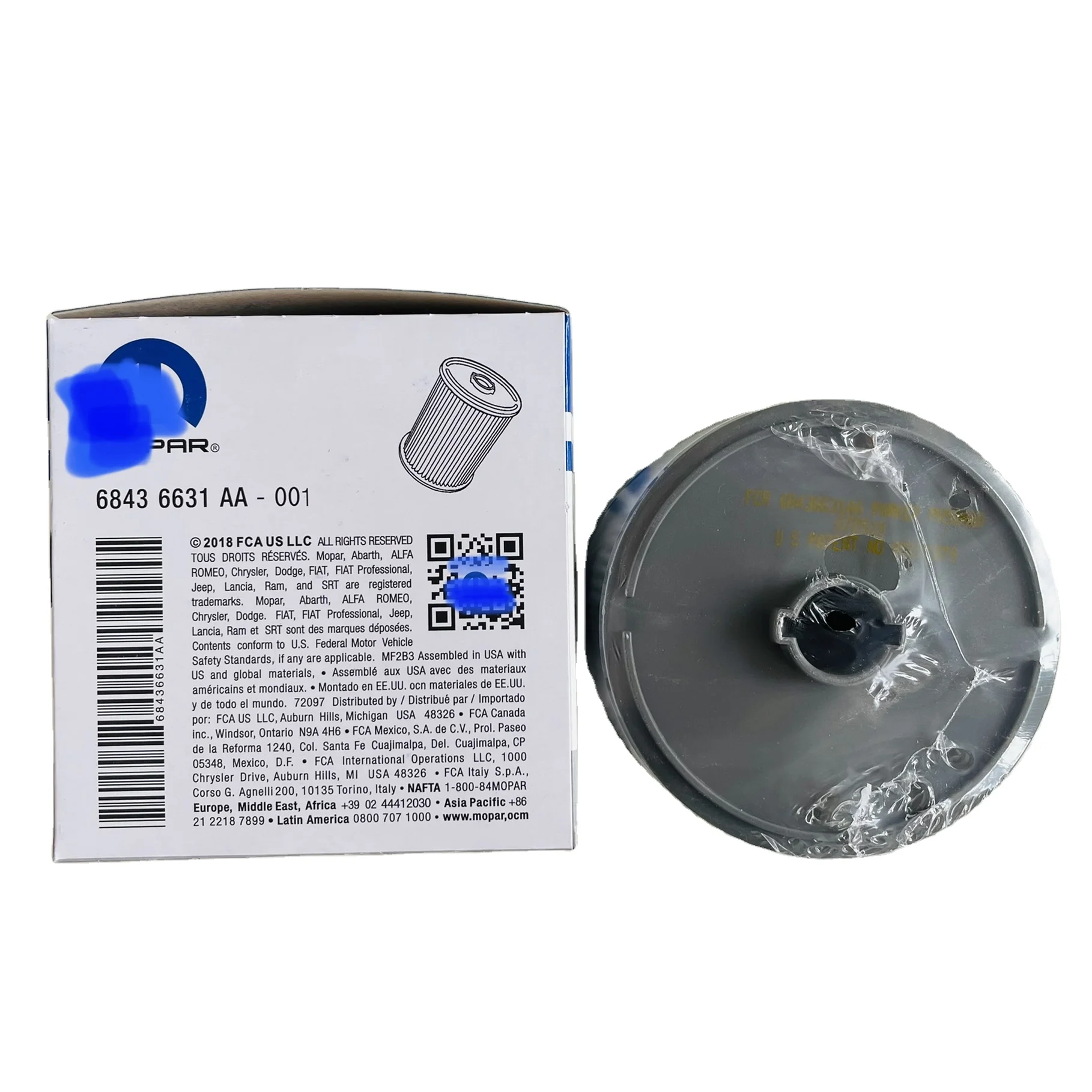 for 2019-20 Dodge RAM 6.7L CUMMINS Fuel Water Separator Filter OEM 68436631AA High Quality Filter