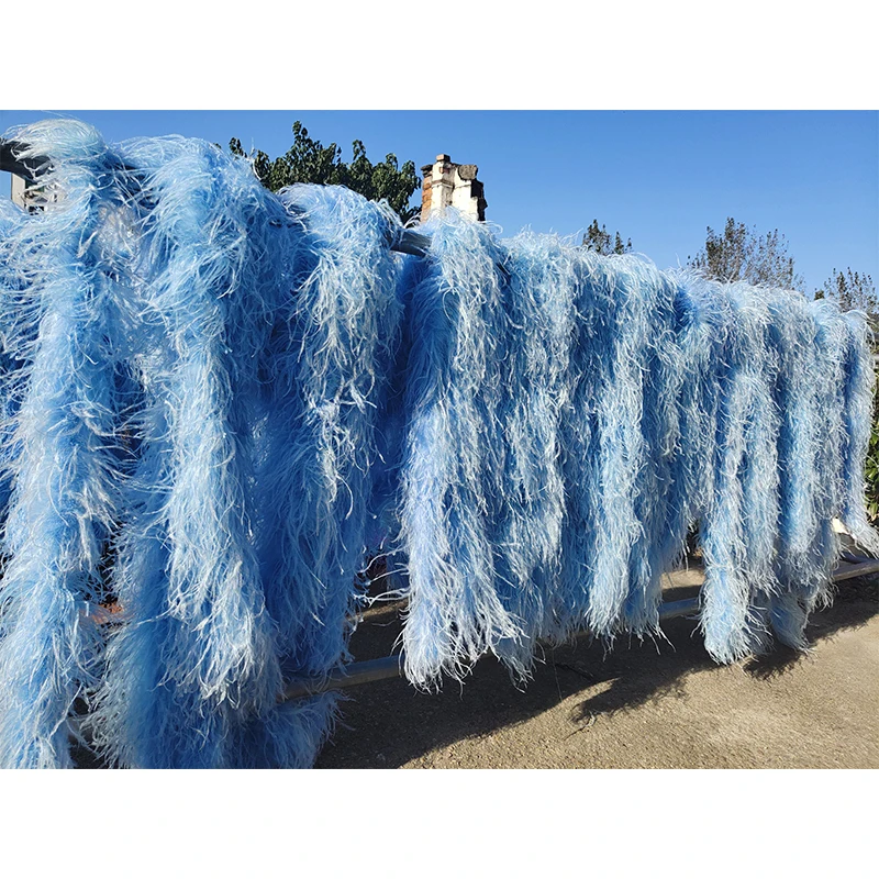 Red Feather Wholesale Ostrich Feather Boa White large Feathers Woman Lady Dress Coat Vest Skirt Bag Pants Plumas Heels