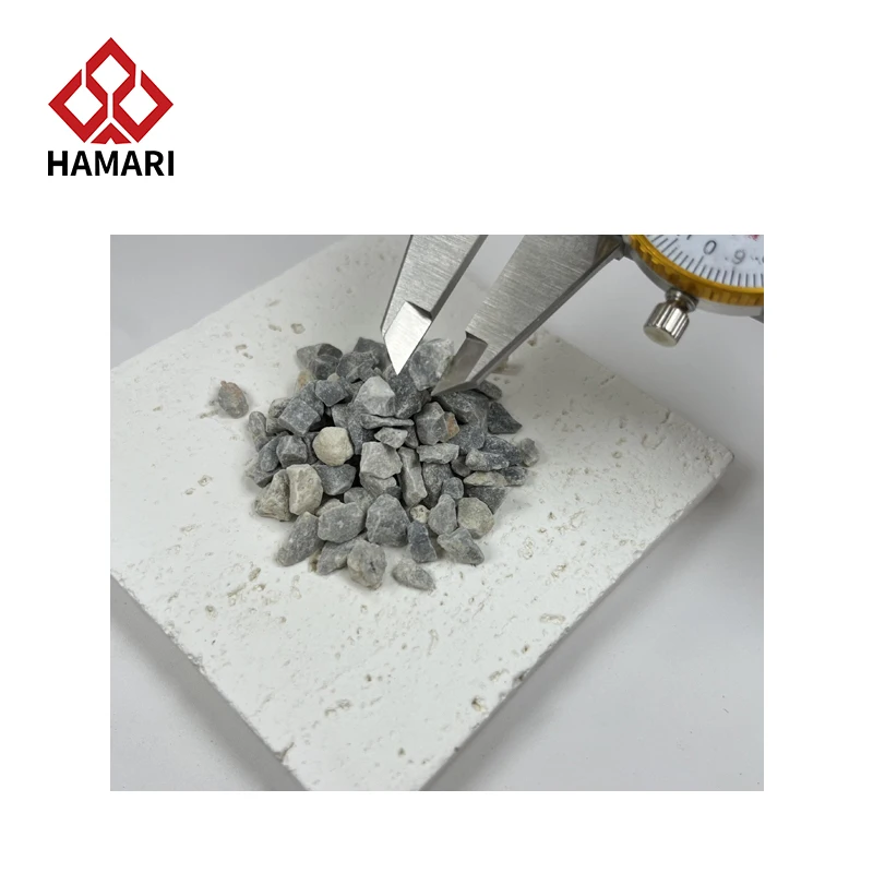 3-6 Light Gray Natural Pebble Water Treatment Cushion Garden Pavement Engineering Public Buildings