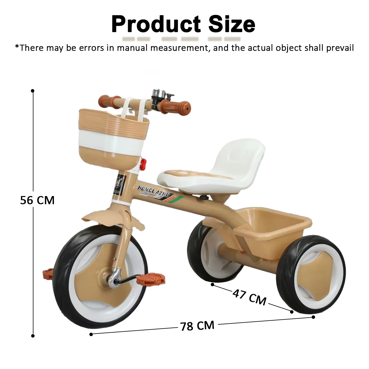 Newest model baby tricycle 3 wheels for kids 1-6 years