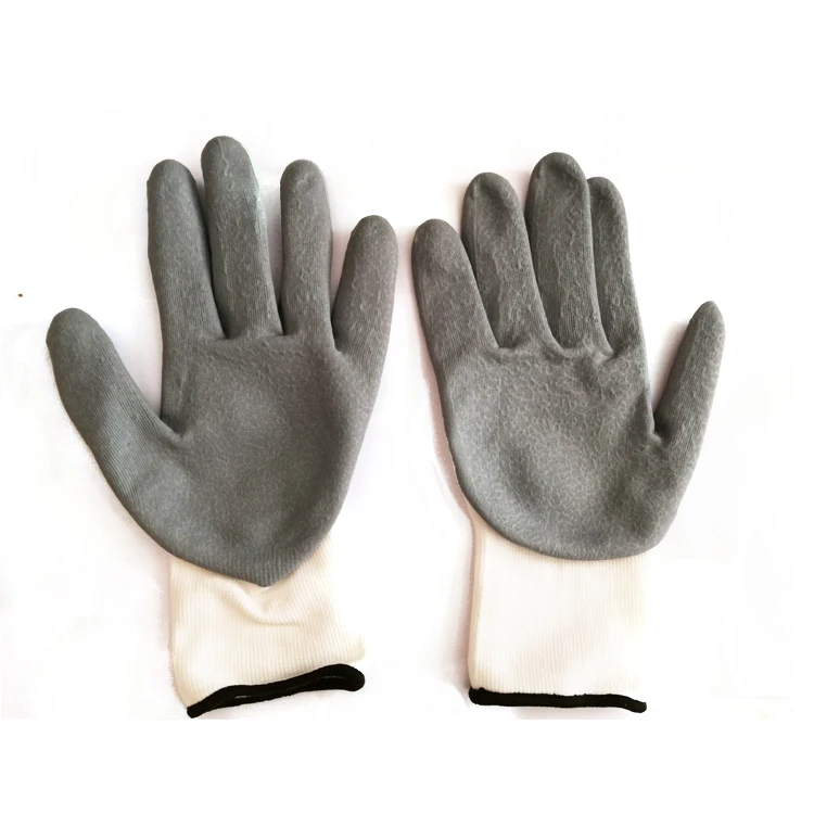 
 JingCai 2021 высококачественные Антистатические Рабочие перчатки из мягкого полиуретана с покрытием ладони из углеродного волокна  