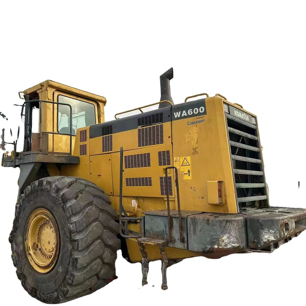 Used KOMATSU WA600 WA470 WA380 Heavy equipment secondhand 6 ton capacity WA600 Original Japanese wheel loader for sale