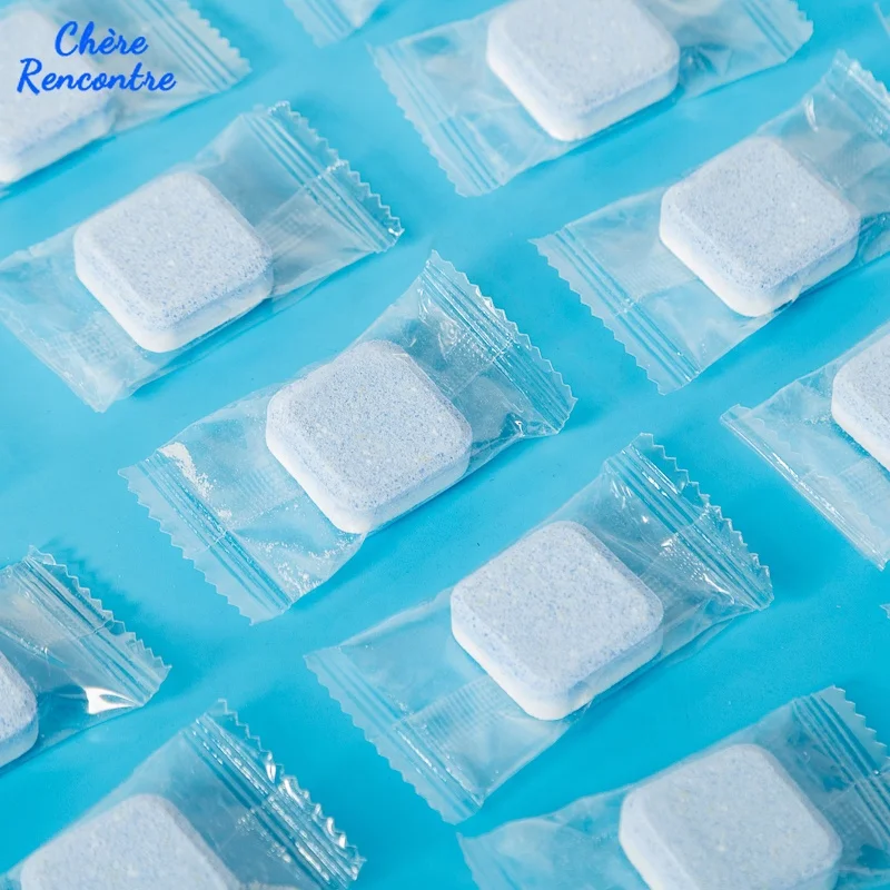 Factory Prices Organic Concentration Effervescent Remover Dish Cleaning Tablets Dishwasher Detergent Tablets