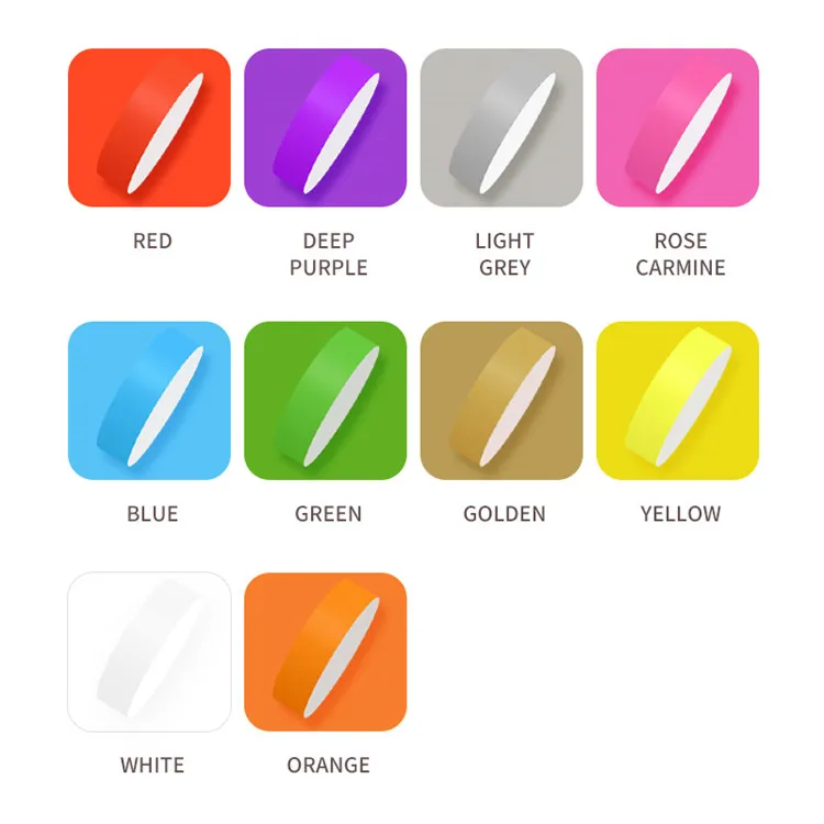 Бумажный браслет для медицинского осмотра пациента одноразовый высокочастотный радиочастотный идентификационный