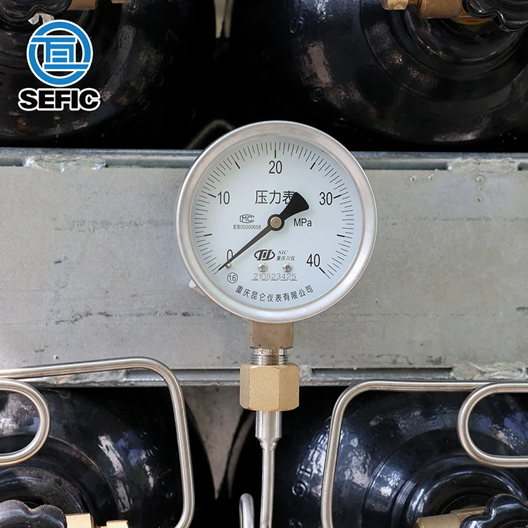 New 8x8 64units DNV 2.7-1 Gas Cylinder Rack Stainless Steel Material Offshore Gas Cylinder Rack