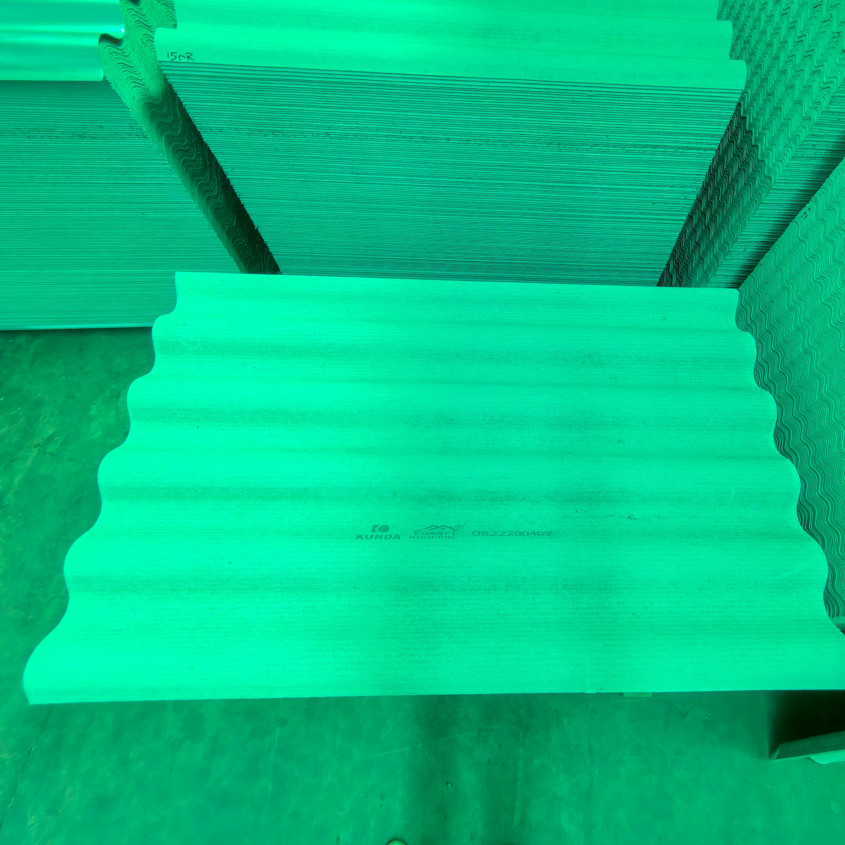 KUNDA 2024 Africa Local Factories Roofing Cement Fiber Tiles 5*920*2500mm Local Factory Fast delivery Africa Spot In Stock