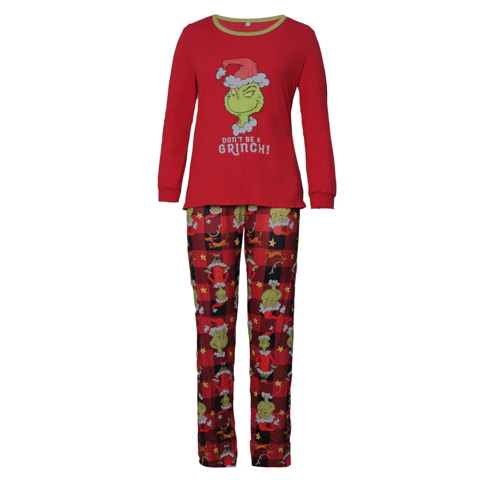 PASUXI Wholesale Christmas Pyjamas Sets Pjs Print Adult Onesie Kids Baby Clothes Matching Family Christmas Pajamas