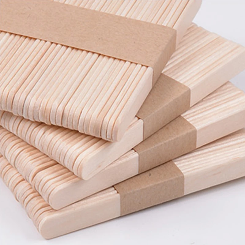 Best Selling Eco Friendly Wooden Ice Cream Sticks Birch Popsicle Stick For Ice Cream