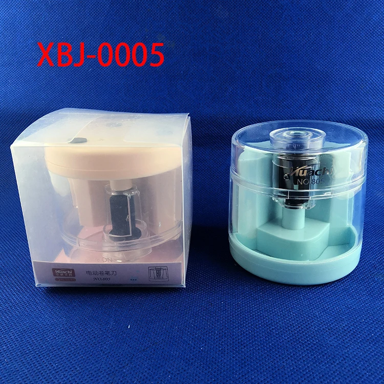 Лидер продаж Amazon школьные канцелярские принадлежности розового и синего цвета необходимый инструмент для письма студентов автоматическая электрическая точилка