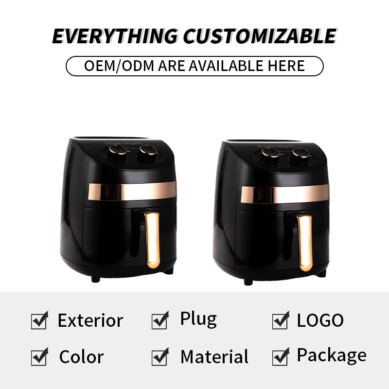 Best Selling Oil Free Families Chicken Air Fryer 2024 New 5L Online Shop Electric Air Fryers