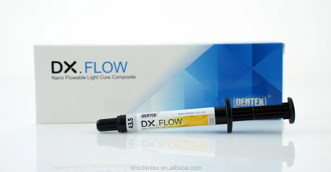 Дентекс DX поток композитный свет вылеченный радиопакес Гибридный комплект