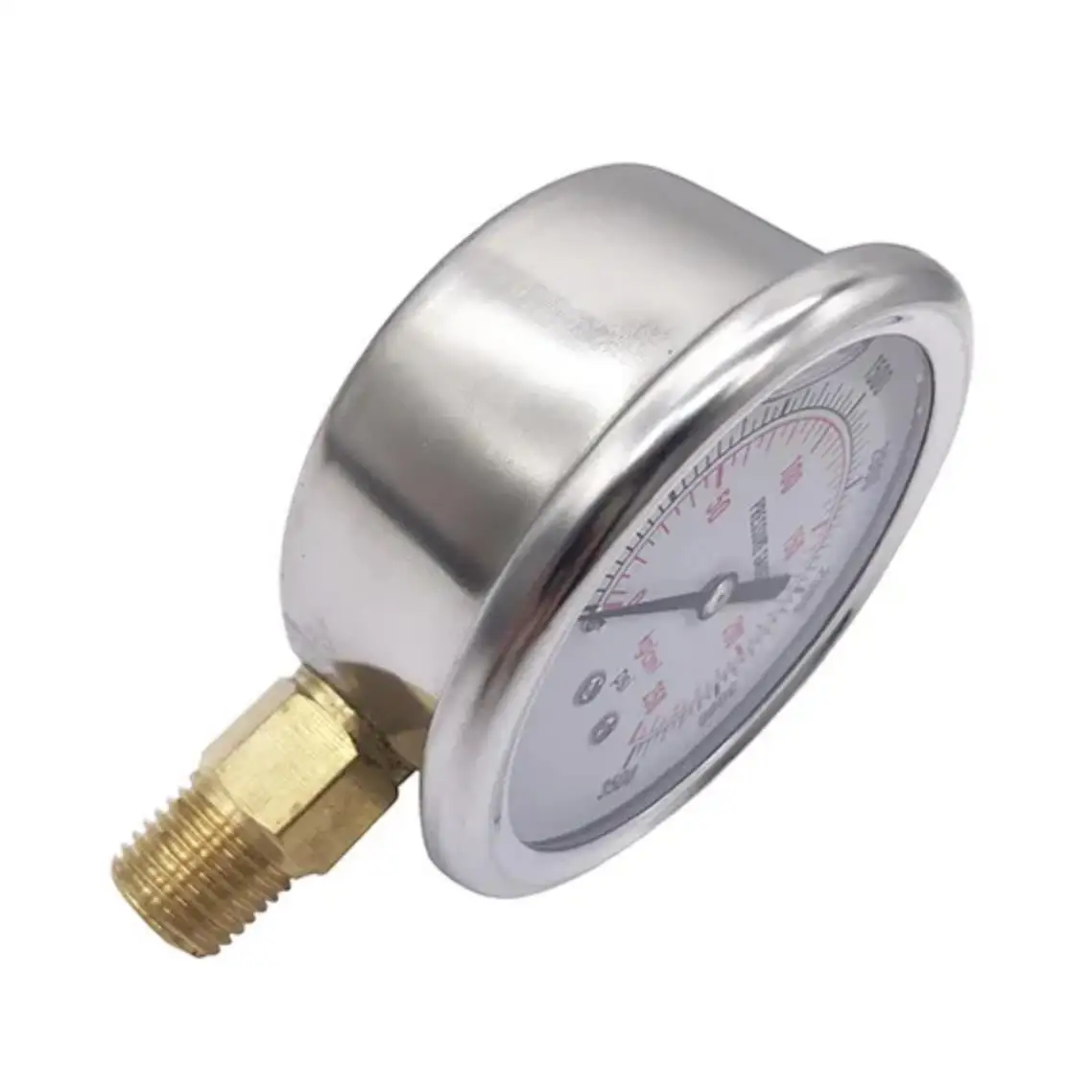 1 bar 1600 bar Universal mechanical brass Stainless steel Axial Radial Pressure Gauge