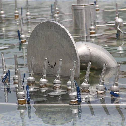 
Pool Or Sea Multimedia 3D Digital Water Screen Movie Fountain Nozzles For Projector 