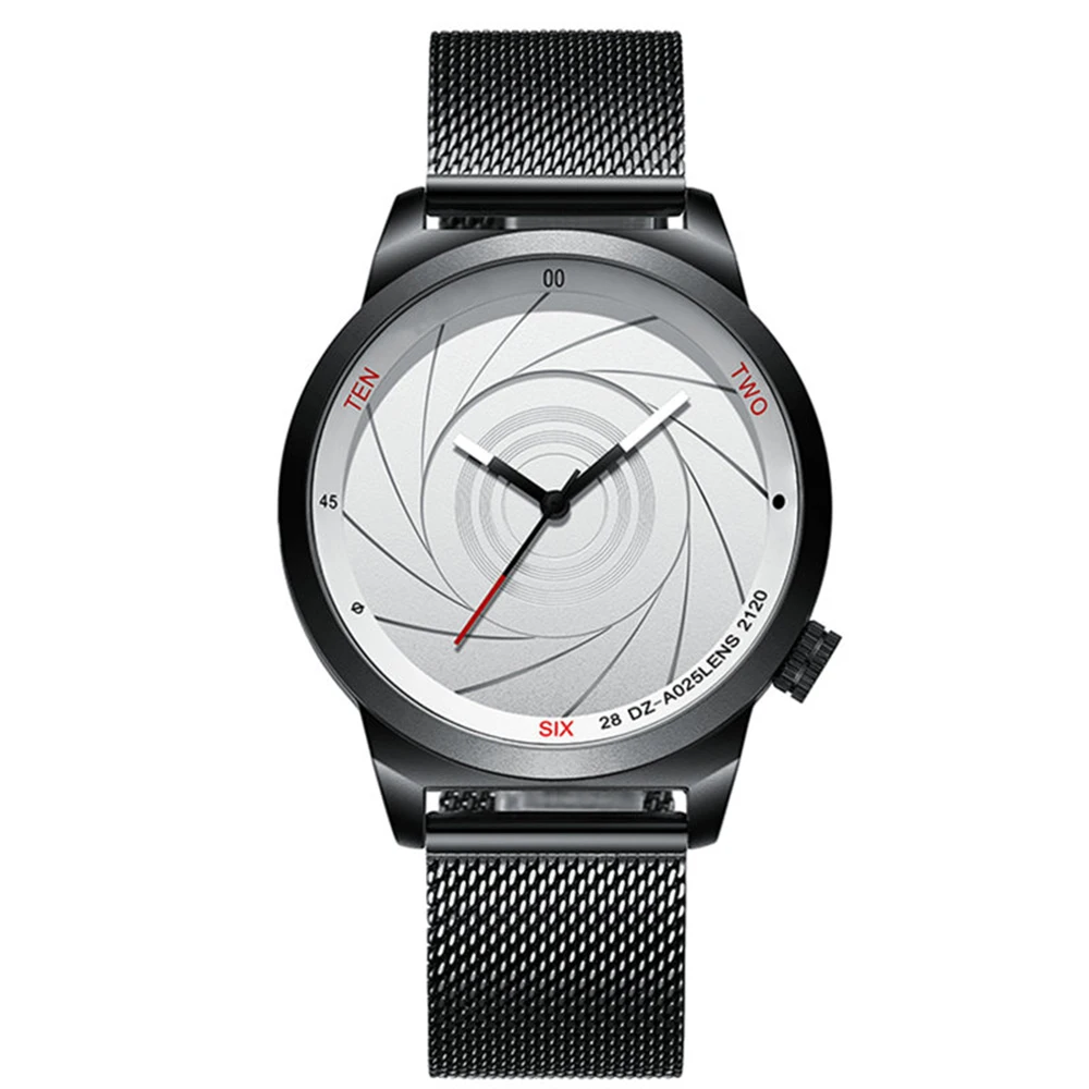 New Arrival Fashion Business Luxury Men Watch Stainless Steel Wristwatch Waterproof Luminous Quartz Watches For Men