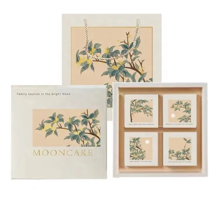 Luxury Flat Packing Folding Coated Paper Pape Boxes Lid And Based Shaped With Rope Handle For Foldable Packaging Gift Box