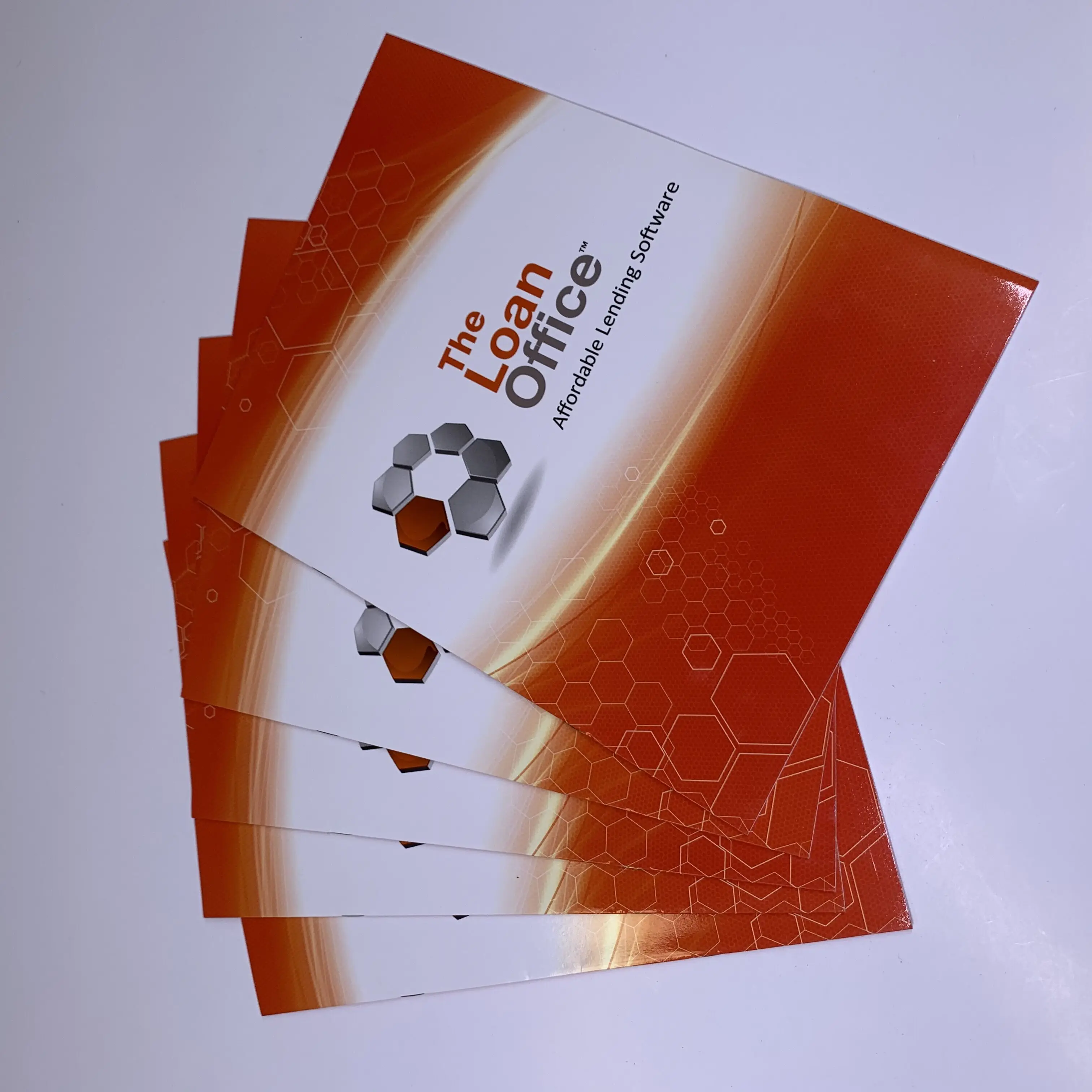 Saddle-stitch product brochure pamphlet printing Catalog Printing Custom Design