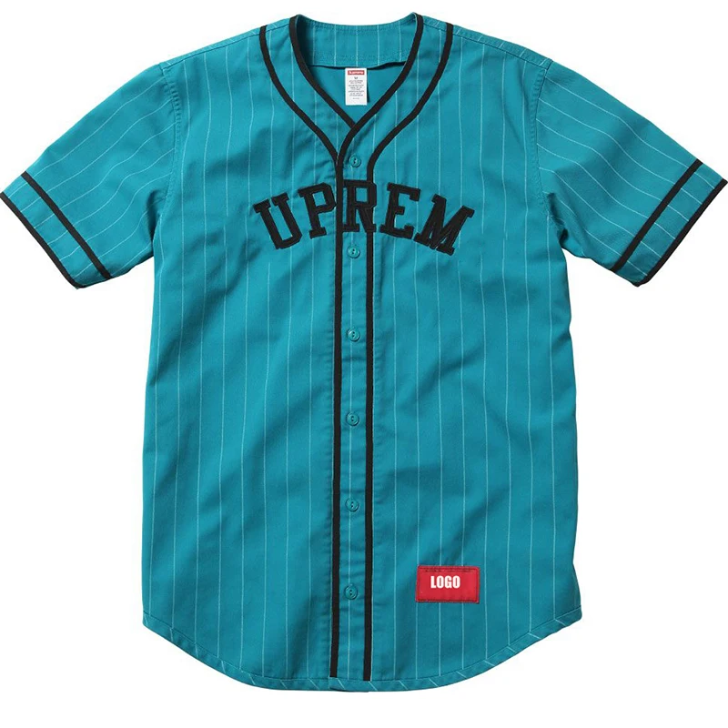 Mens shirts Custom digital Sublimation printed 100% polyester Baseball Jersey crew neck Softball jersey Wear