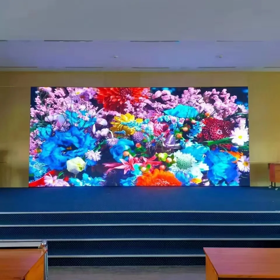 8K 4K SMD HD P1.2 P1.5 P1.8 P2 P2.5 P3 Full Color Ultra Thin Fixed Indoor LED Video Wall Panel Screen Display