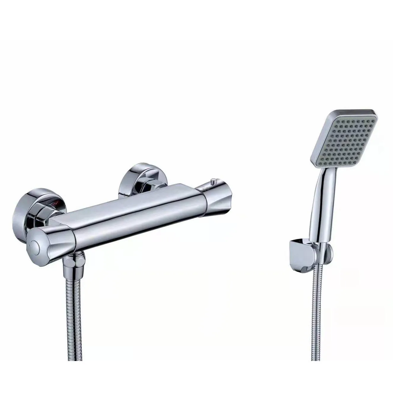 Top Quality Brass Thermostatic Shower Set With Hand Shower For Bathroom