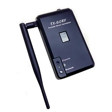 SHENZHEN GO-ON  TX-60RF 3 Channels Silent Disco Transmitters Portable True Wireless Stereo with Outstanding Antenna Microphone