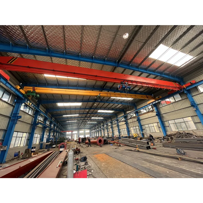 32t single beam travelling hanger overhead bridge crane for lifting rebar
