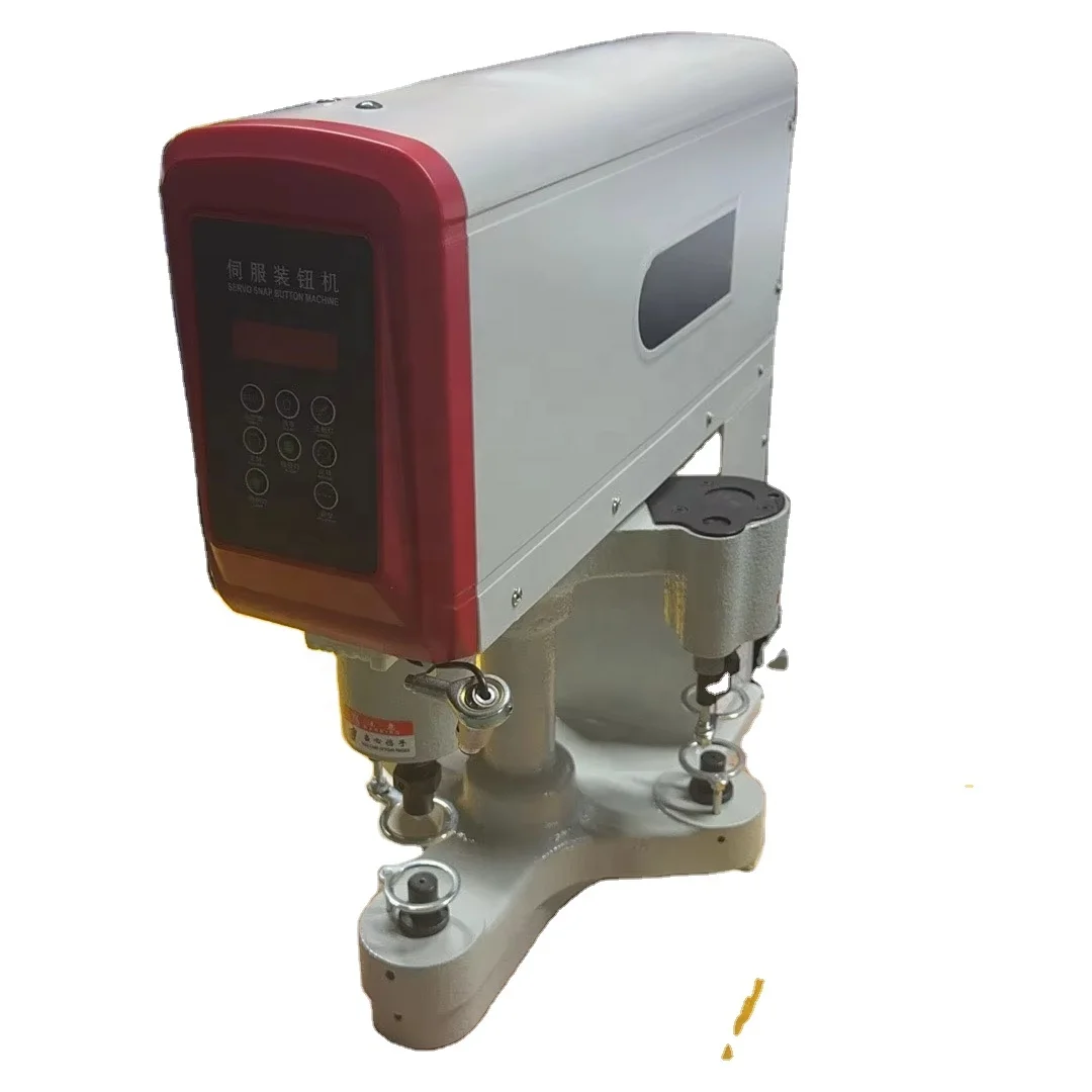 CP-838TN New 360° Rotating electric servo motor 3 heads industrial button attaching sewing machine