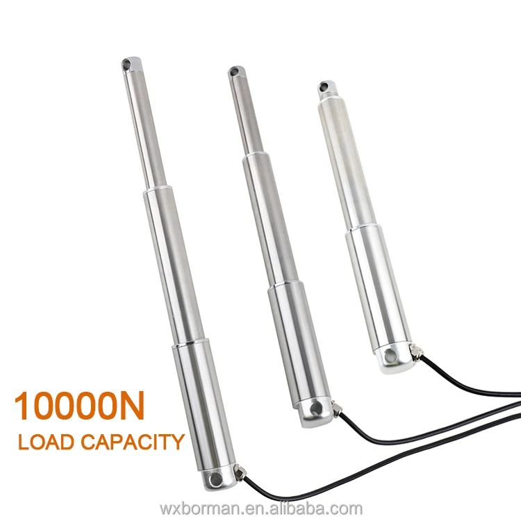 Small High Speed Linear Actuator 90 24 Volts Dc Electric Linear Actuator For Machine