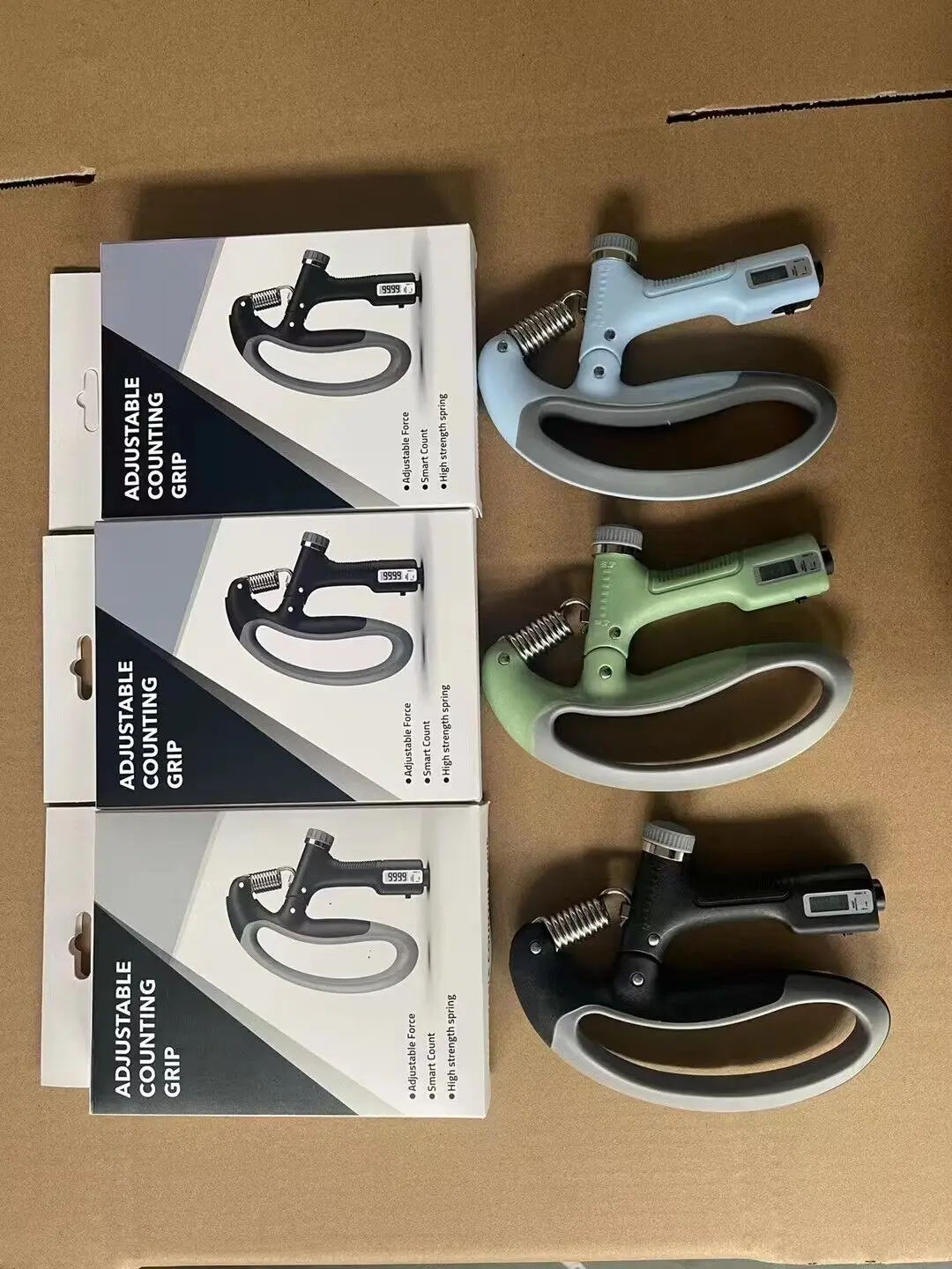 New Style Workout Hand Grip With Counter Fitness Gym Hand Gripper Power Strength Exercises Hand Gripper 100 Kg Adjustable