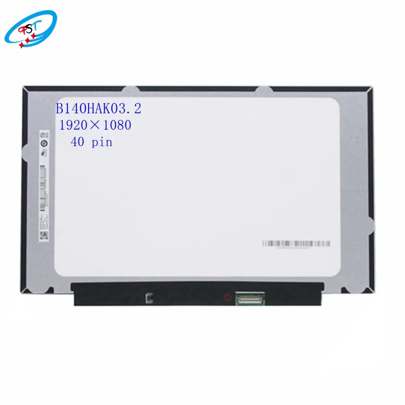 14.0 ' laptop Lcd Screen Display Matrix B140HAK03.2 fit LP140WFB-SPK1 R140NWF5 RA FHD 1920x1080 EDP 40 pin On-Cell Touch