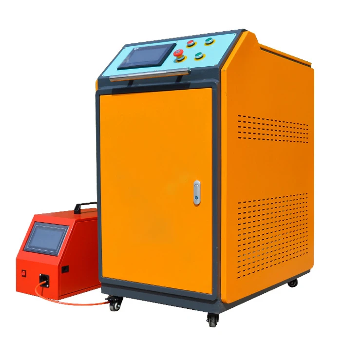 Hot selling 2000W fast speed 3 in 1 fiber laser welding cleaning cutting machine with small machine body can move easily