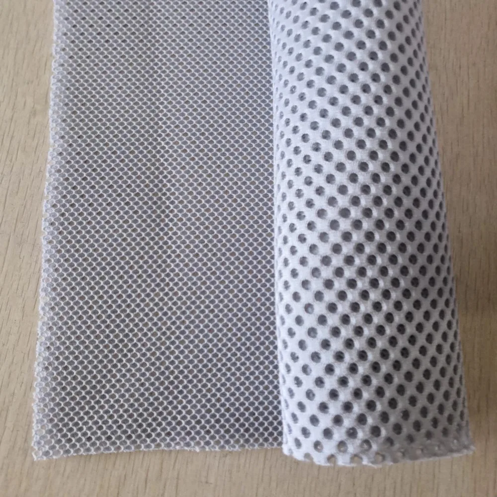 China textile 100%  polyester sandwich air mesh fabric warp knit fabric for shoes bag etc