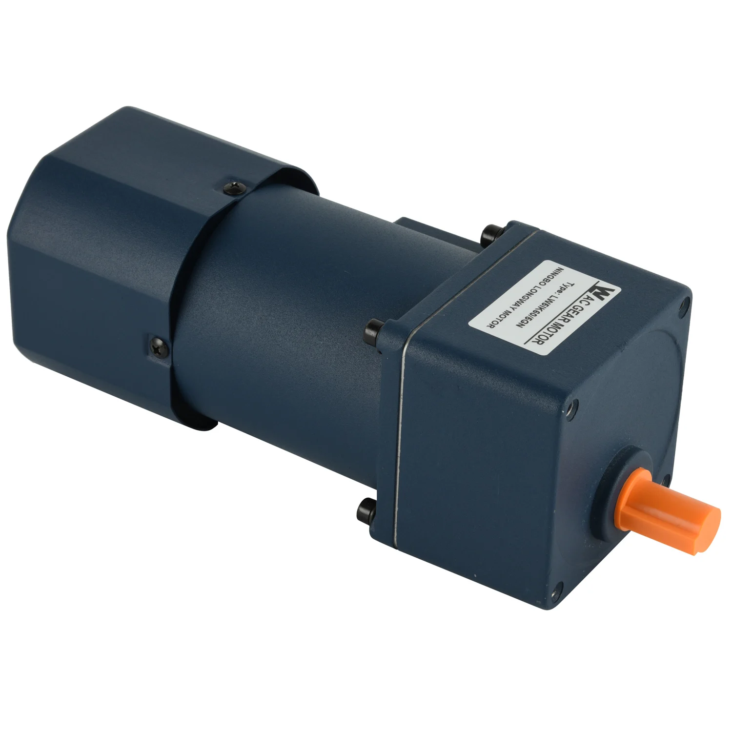 Low speed long life single phase 220V 90W AC induction gear motor for packing machine